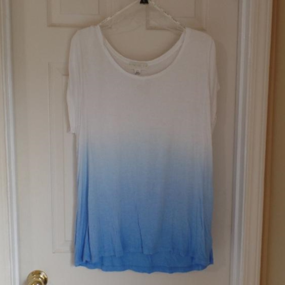 2X Forever 21 Plus Size Ombre Tee